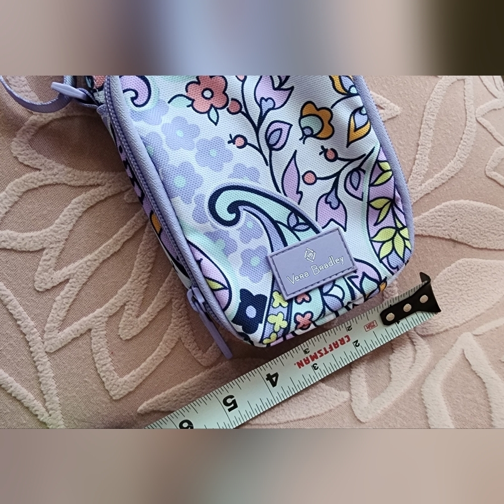Vera Bradley Pastel Floral Crossbody Bag - Picture 6 of 6
